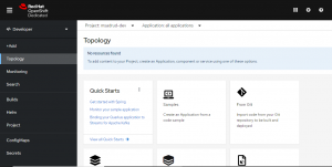 red hat openshift developer sandbox home page